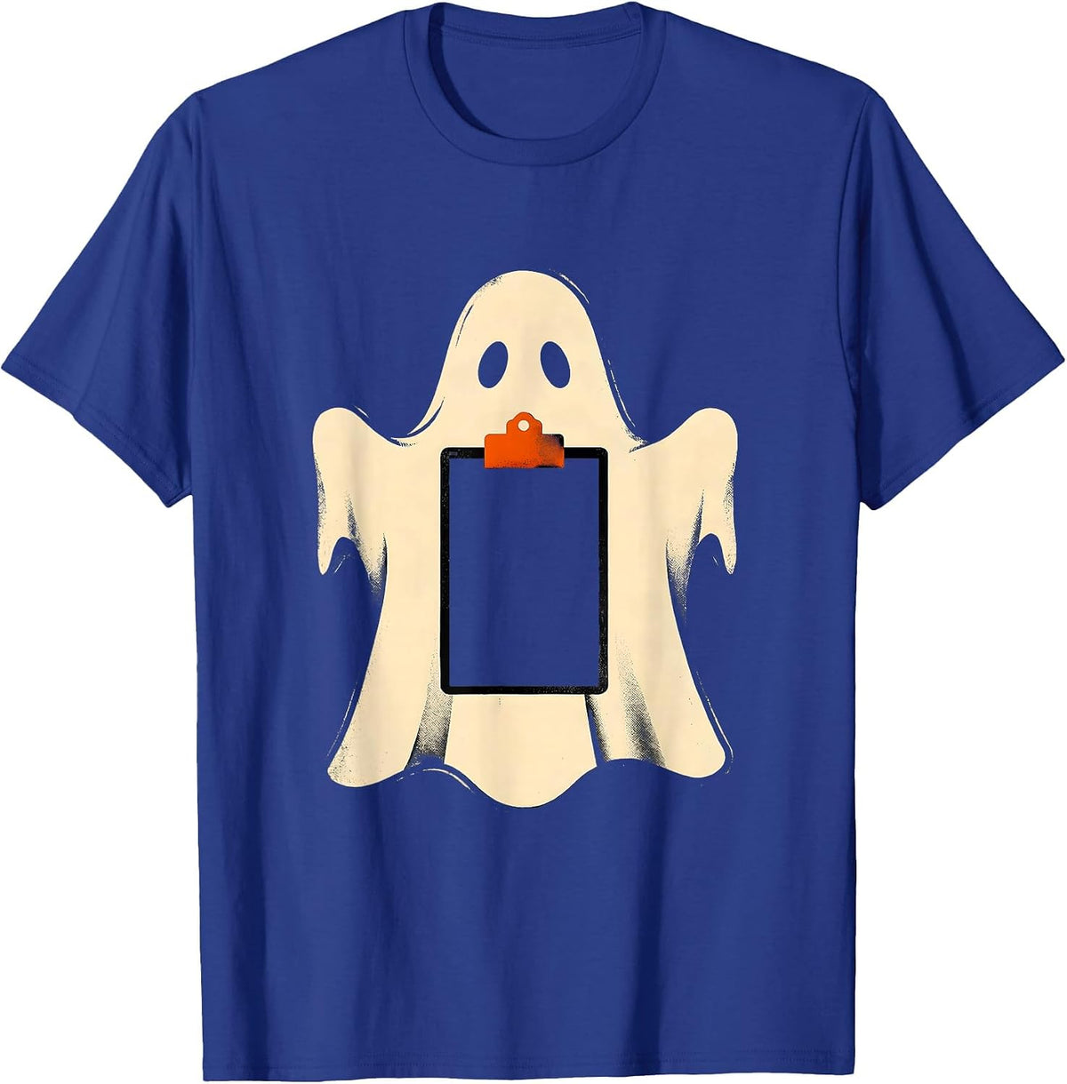 Men's Sheet Ghost Para Normal Activities SPED Teacher Halloween T-Shirt - Royal Blue