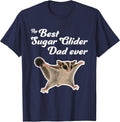The Best Sugar Glider Dad Ever - Sugar Gliders T-Shirt - Navy Blue