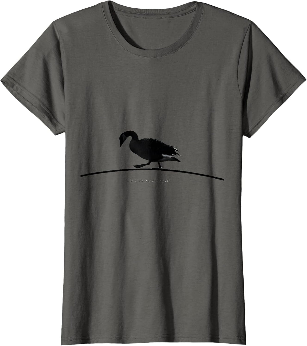 Women's Home to Regulate Myself Funny Mental Health Counselor T-Shirt - Asphalt Grey
