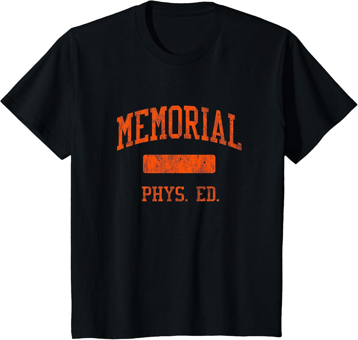 Memorial High School HS West New York NJ PHYS Ed T-Shirt - Black