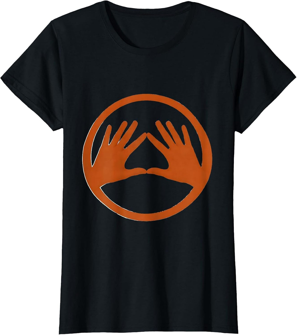 Women's Occupational Therapy Hand Stretch Illustration T-Shirt - Black
