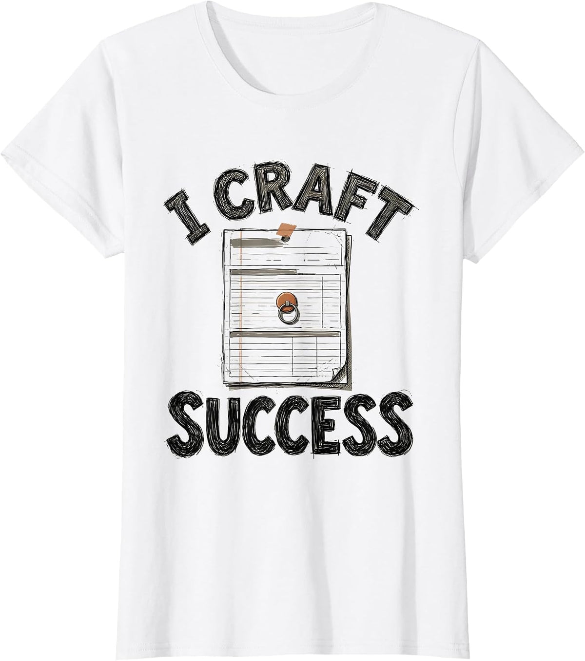 Women's I Craft Success Special Education Teacher SPED ESE Squad T-Shirt - White