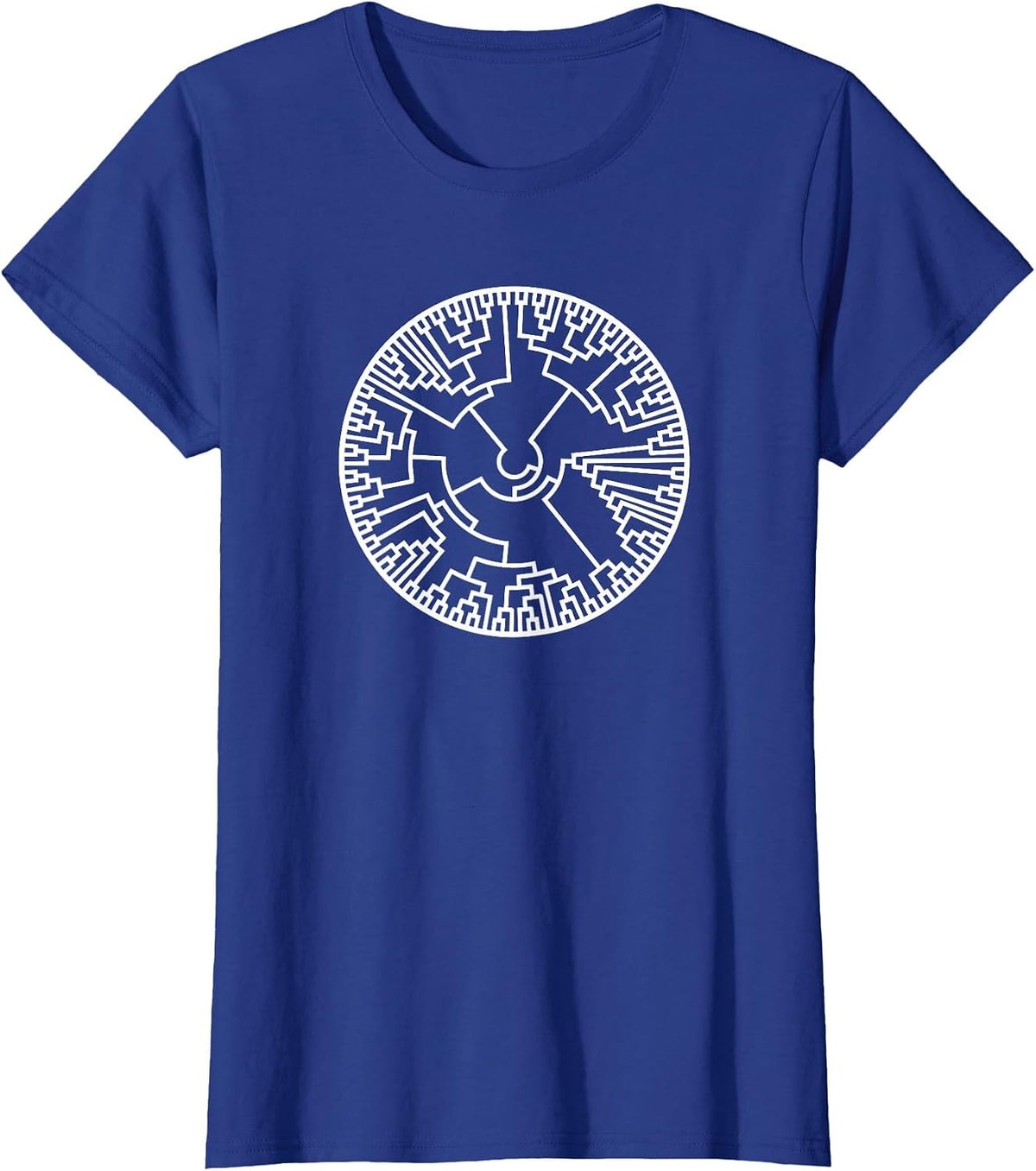 Biologist Phylogenetic Tree Evolution Teacher Biology T-Shirt - Royal Blue