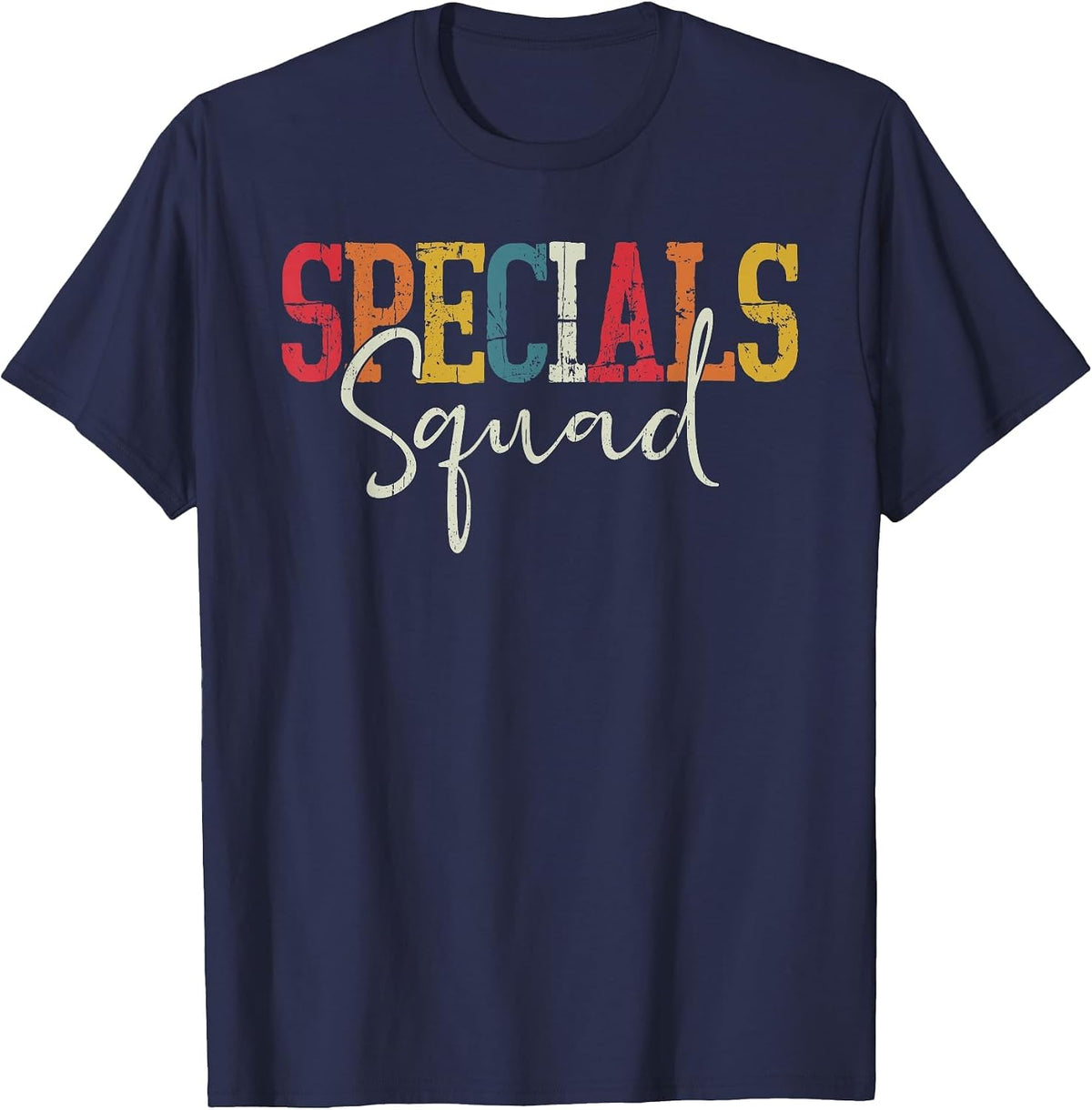 Specials Squad, Co-curricular Teachers Team Group Squad T-Shirt - Navy Blue