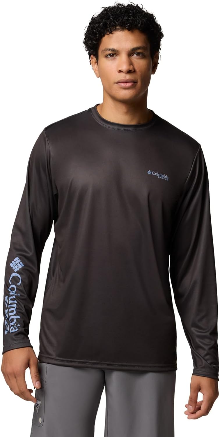 Columbia Terminal Tackle PFG Fins and Stripes Long Sleeve - Shark\/Fins & Stripes Trout