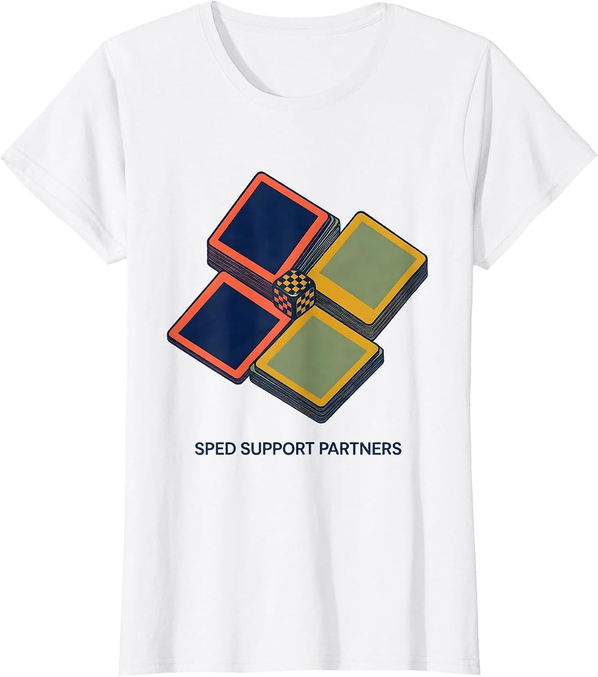 SPED Support Partners Special Education Teacher Dream Team T-Shirt - White