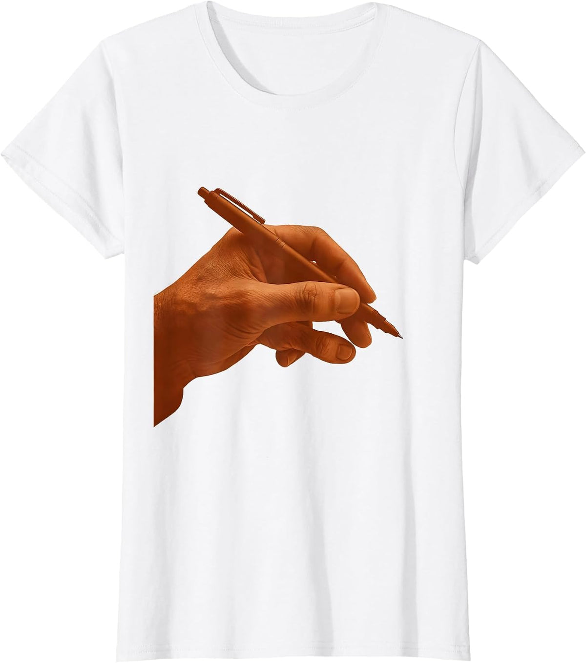 Occupational Therapy Hand Guidance Illustration T-Shirt - White