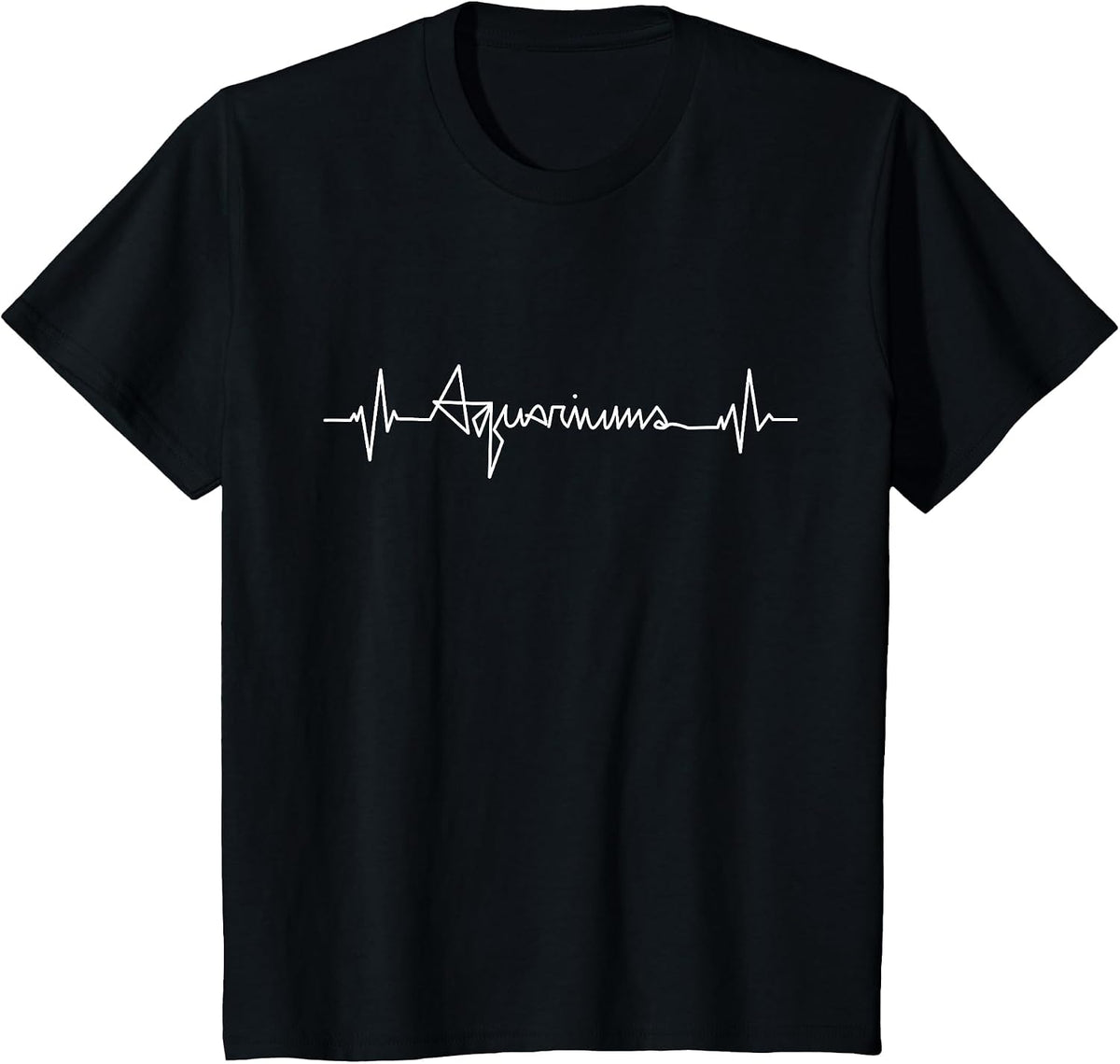 Saltwater Aquarium Heartbeat Aquariums T-Shirt - Black