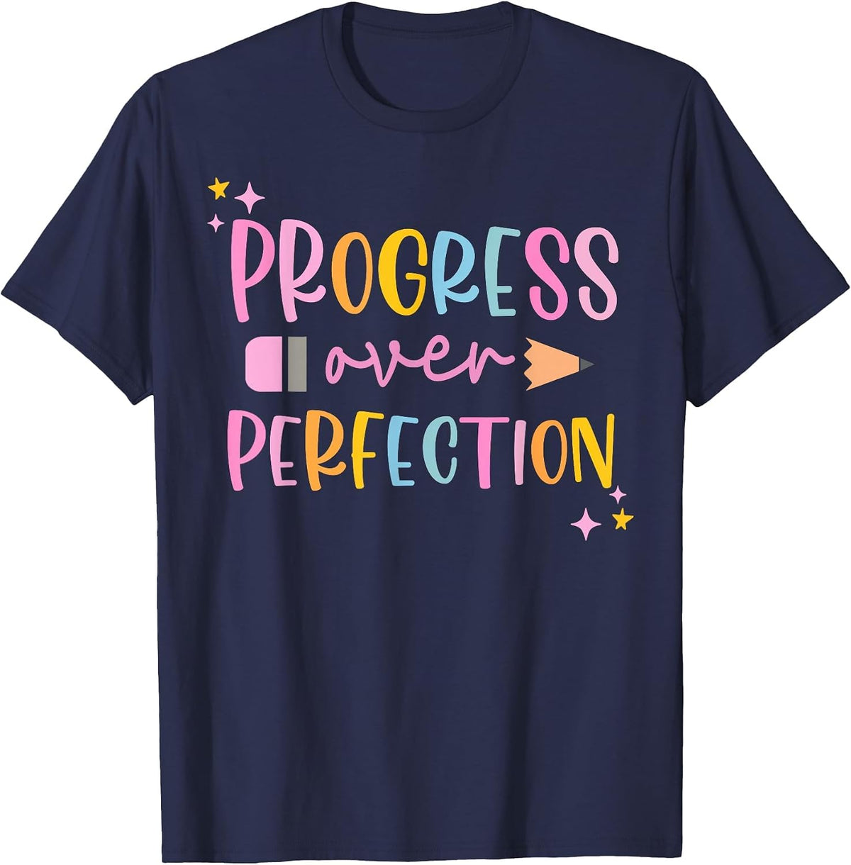 School Teacher T-Shirt - Navy Blue