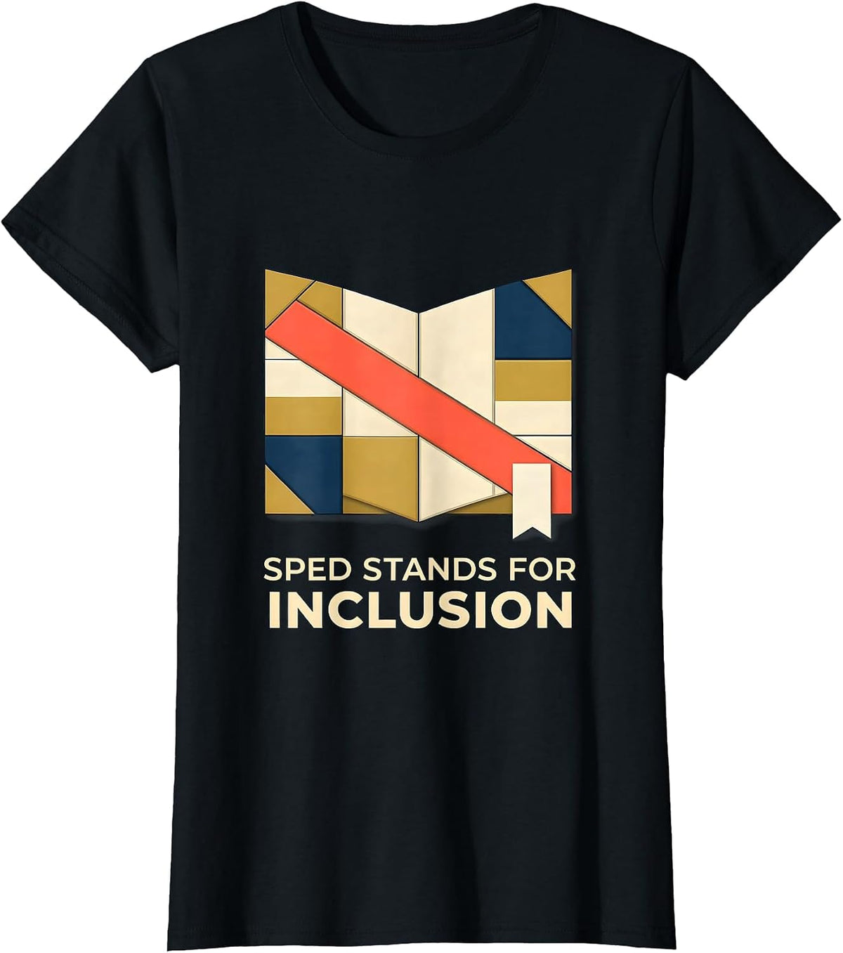 SPED Stands For Inclusion Special Education Teacher Autism T-Shirt - Black