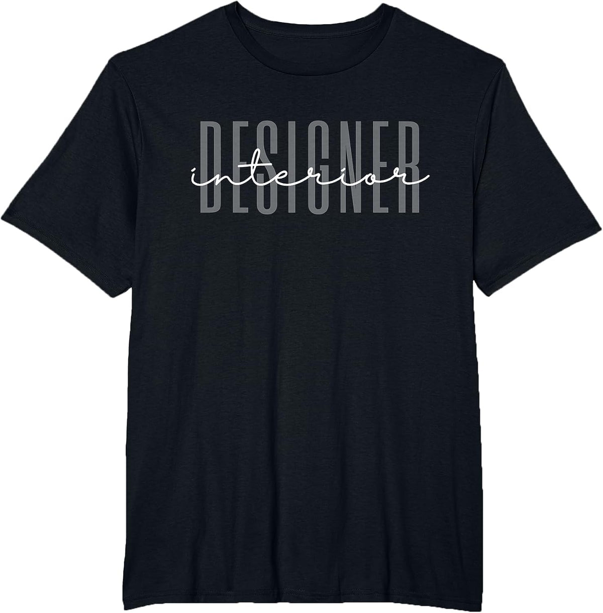 Interior Designer Interior Design T-Shirt - Black