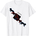 Men's Ferret Hop Bauhaus Modernist Ferret Lover Gift T-Shirt - White