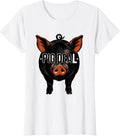 Women's Pig Deal Funny Pig Farm Animal Lover Humor Novelty Gift T-Shirt - White