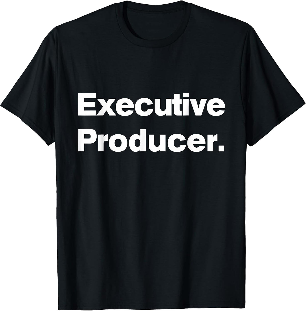 Executive Producer - The Original Matching Family Fun Shirts T-Shirt - Black
