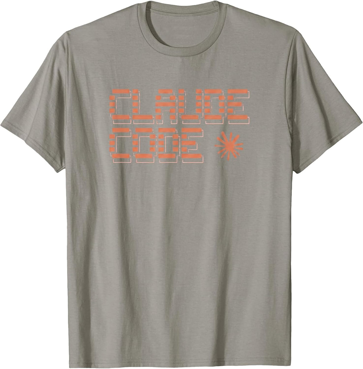Claude Code T-Shirt - Slate Grey