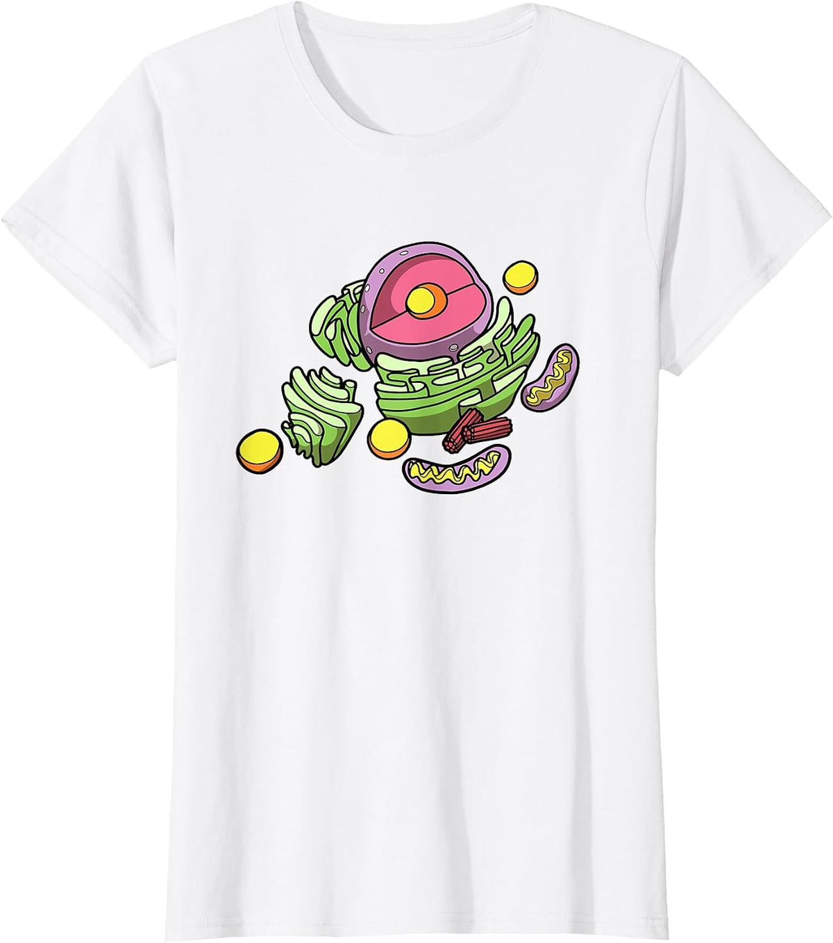 Ecology Biologist Cells - Bio Student Science Biology T-Shirt - White