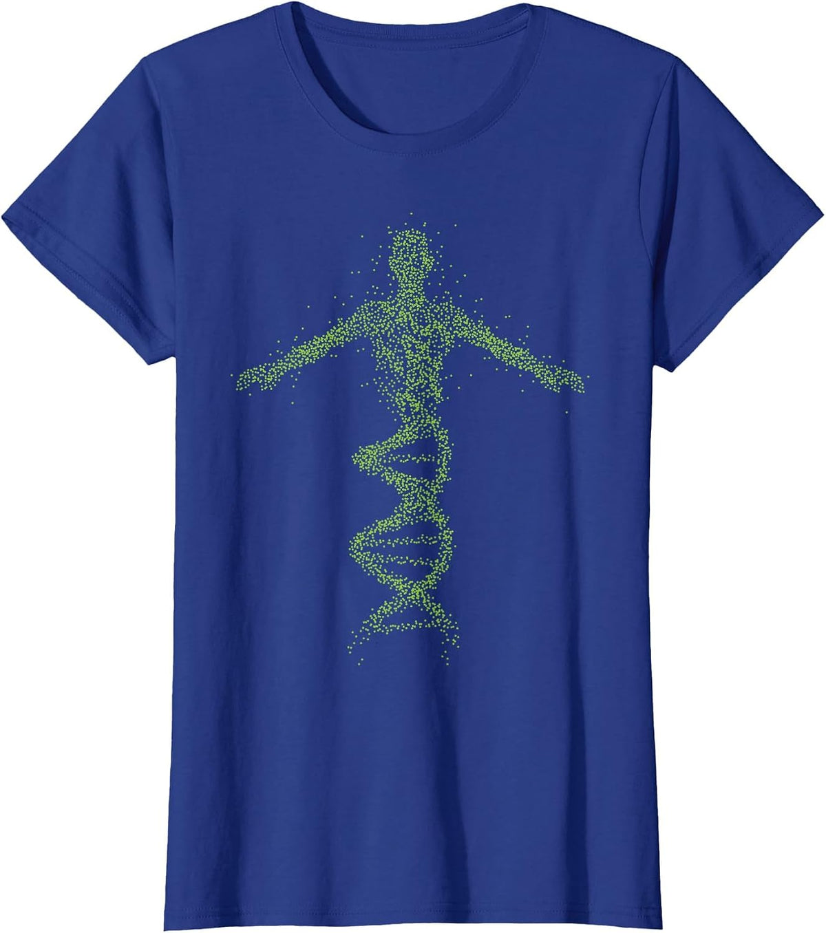 Human Genome Funny DNA Expert Science Biologist Lab Joke T-Shirt - Royal Blue