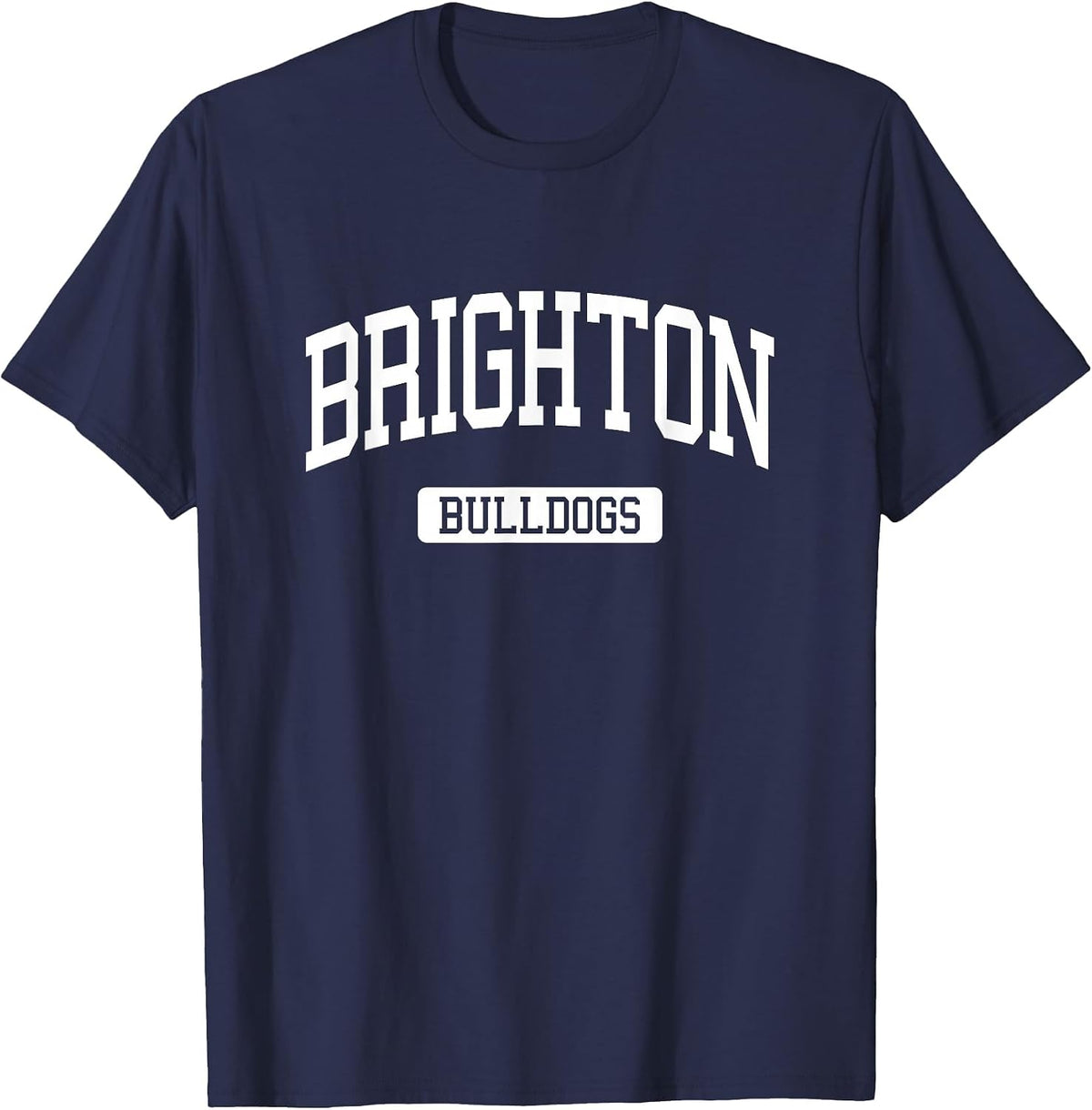 Brighton High School HS Brighton CO Varsity Sports T-Shirt - Navy Blue