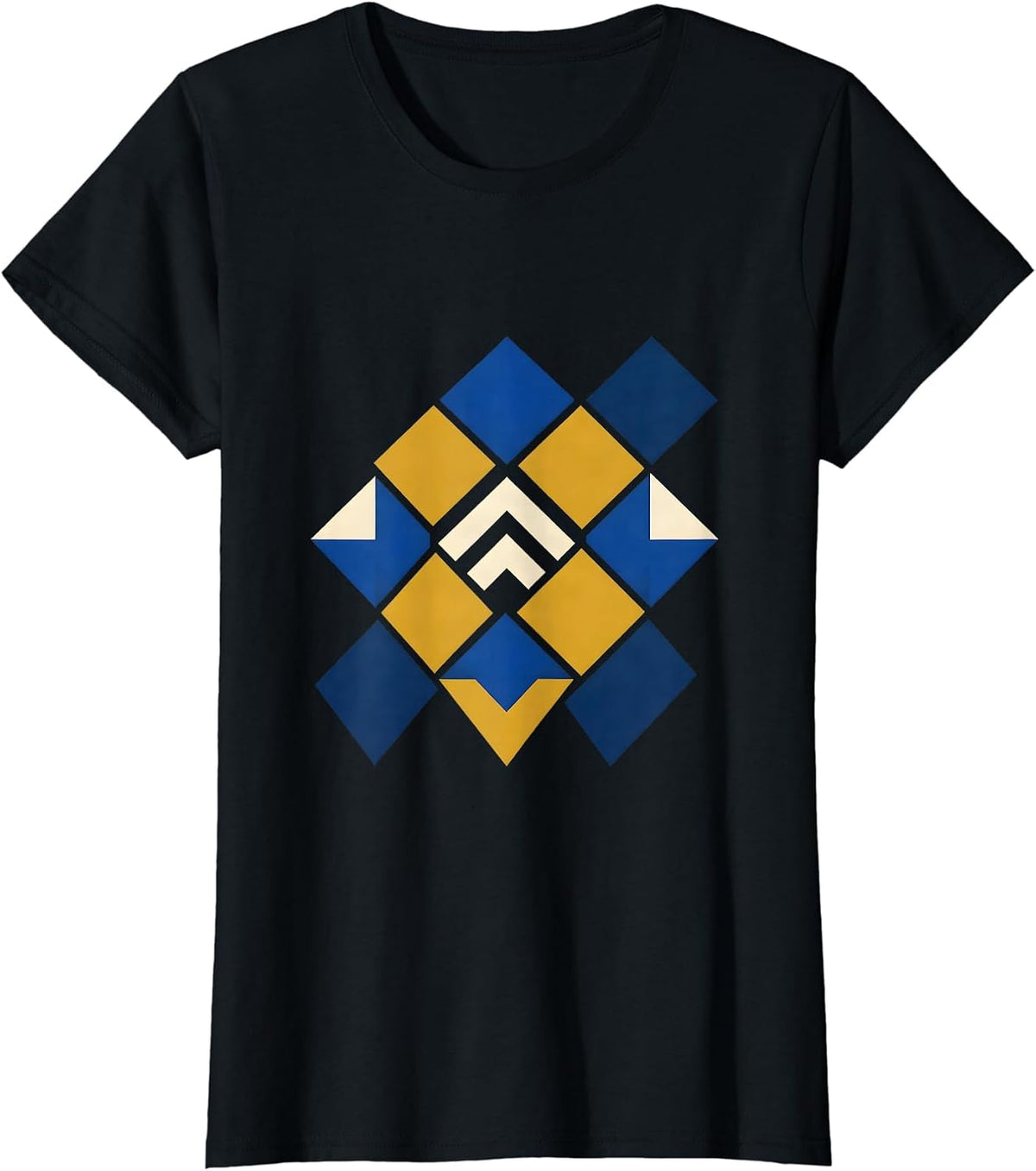 Chromosome Quilt Patchwork Down Syndrome Awareness Family T-Shirt - Black