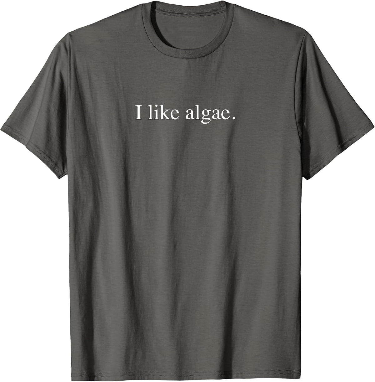 I like algae T-Shirt - Asphalt Grey