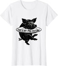 Women's This Is My Pig Costume Funny Pig Lover Halloween Costume T-Shirt - White