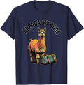 Alpaca My Bags Funny Alpaca Lover Animal Humor Novelty T-Shirt - Navy Blue
