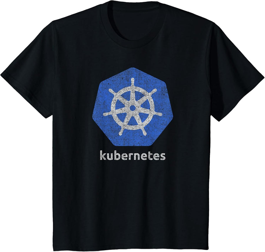 Kubernetes - Open-Source Container Orchestration Platform T-Shirt - Black