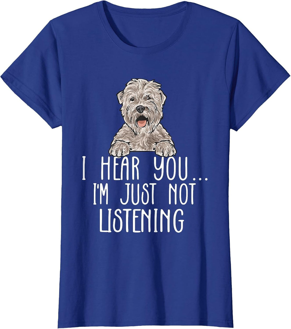 Wheaten Terrier Soft Coated Wheaten Terrier T-Shirt - Royal Blue
