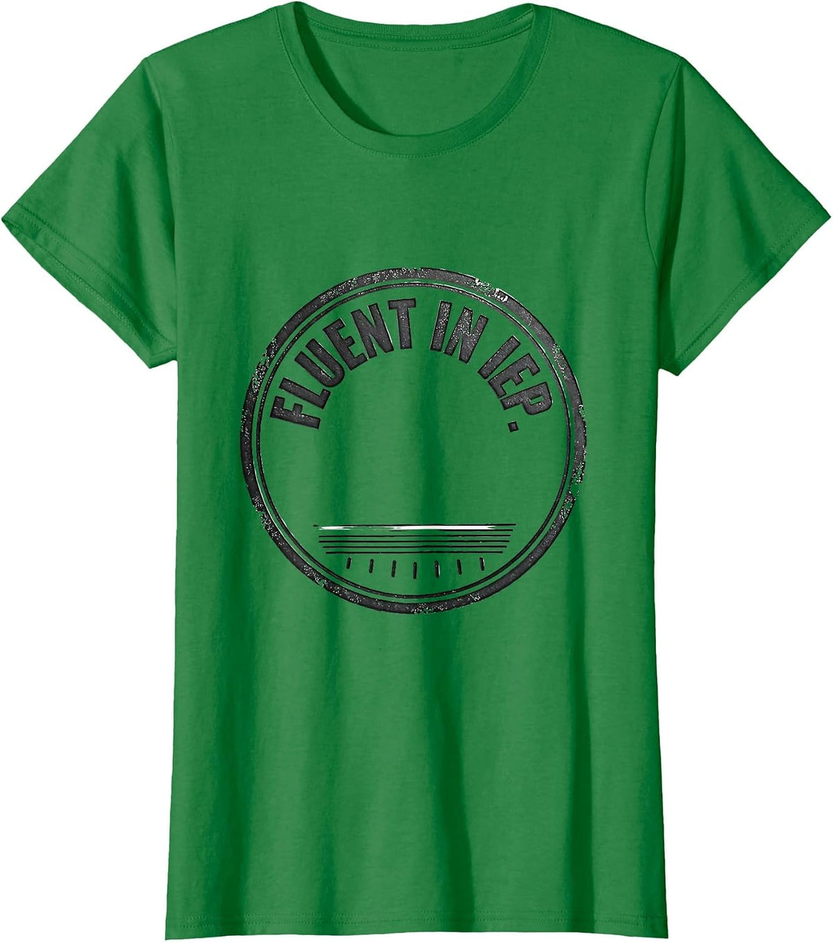 Women's Fluent In IEP Funny SPED Teacher Special Education Team T-Shirt - Kelly Green