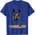 This Was Already Here Funny Llama Alpaca Animal Lover Gift T-Shirt - Royal Blue