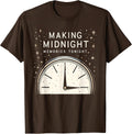 Making Midnight Memories Tonight New Years Eve T-Shirt - Brown