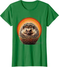 Women's Curled Hedgehog Nope Not Today Graphic T-Shirt - Kelly Green
