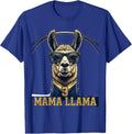 Mama Llama Funny Animal Humor Llama Lover Gift T-Shirt - Royal Blue