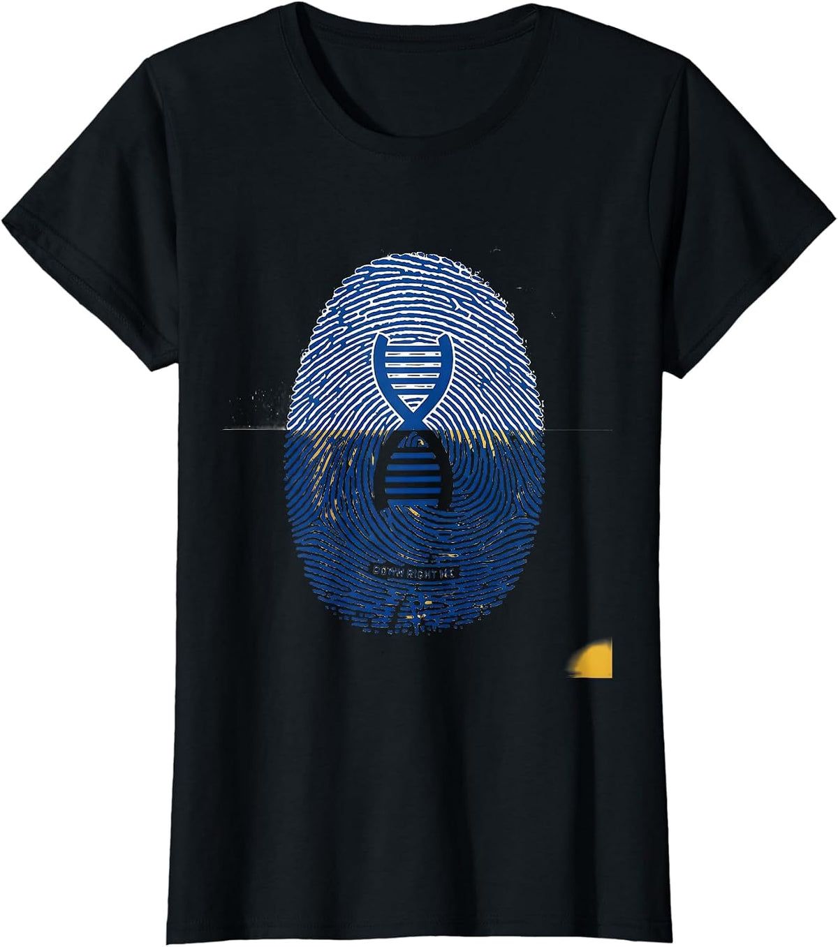 Women's Down Right Me Geometric Down Syndrome Awareness Family T-Shirt - Black