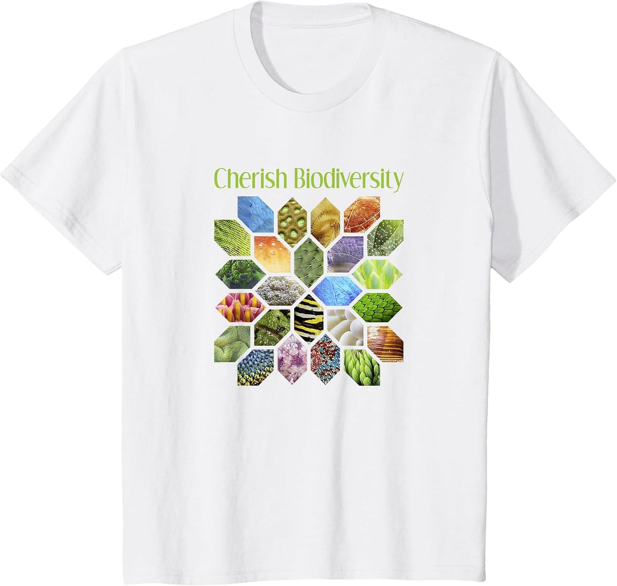 Cherish Biodiversity Science T-Shirt T-Shirt - White