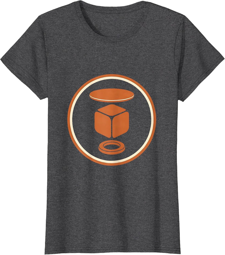 Women's Sped Teacher Sensory Fidget Tools Graphic Design T-Shirt - Dark Heather Grey