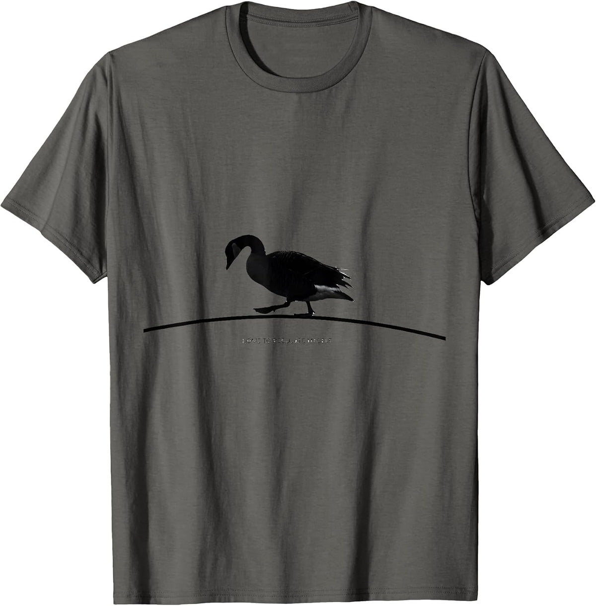 Men's Home to Regulate Myself Funny Mental Health Counselor T-Shirt - Asphalt Grey
