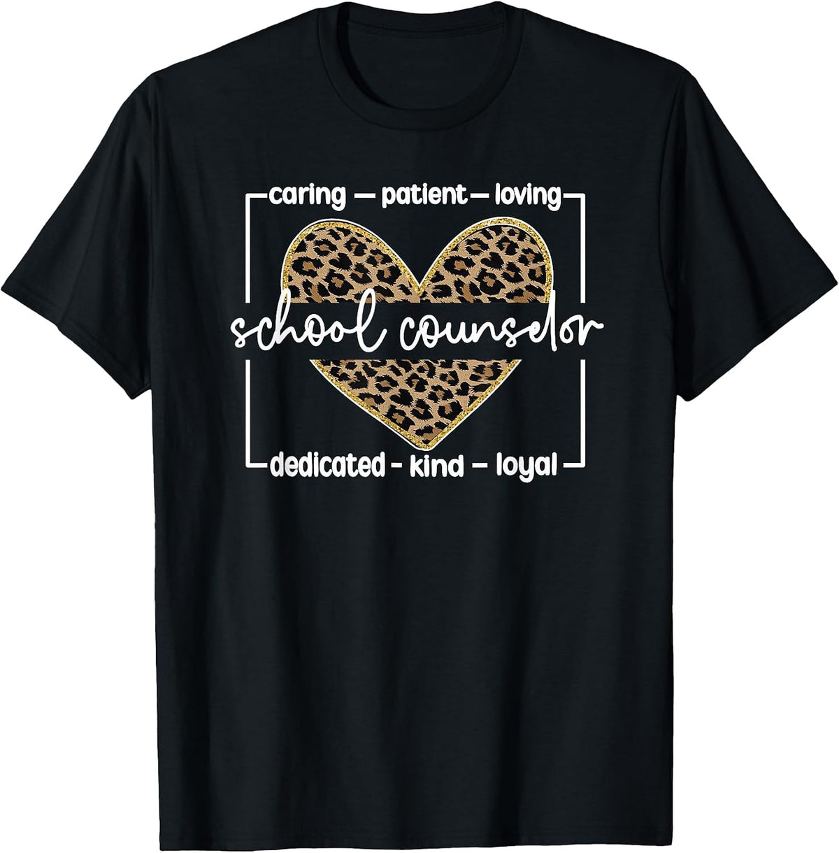 School Counselor Appreciation School Counseling T-Shirt - Black