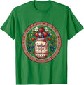 Men's Red White and Blueberry Mason Jar Graphic T-Shirt - Kelly Green