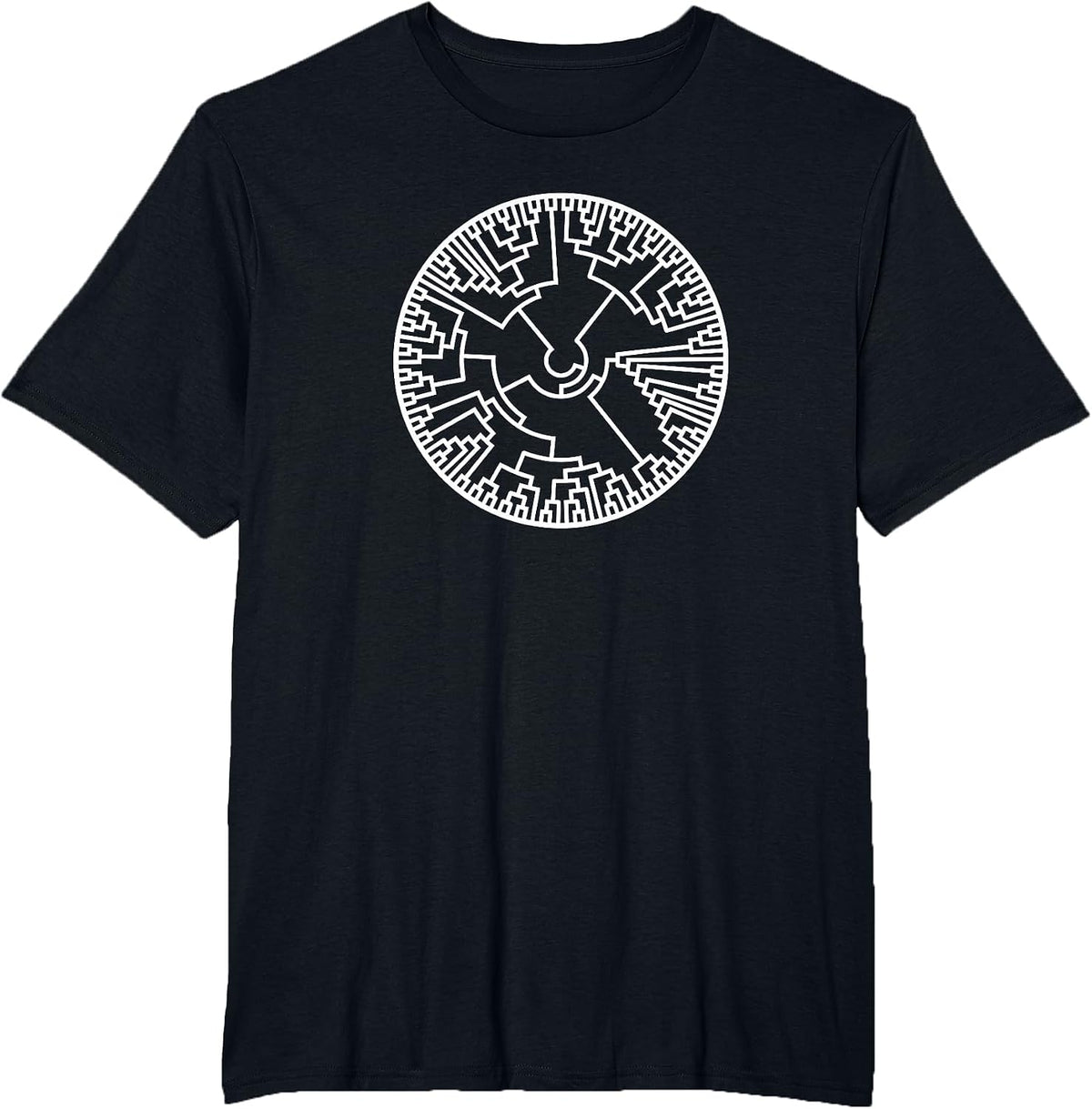 Biologist Phylogenetic Tree Evolution Teacher Biology T-Shirt - Black