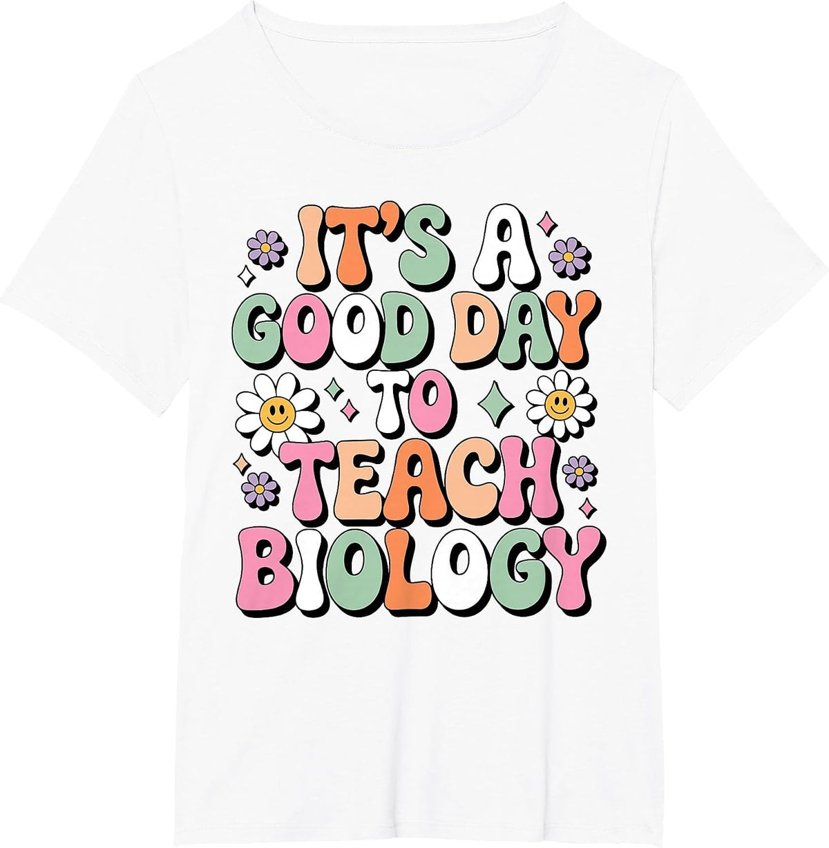 Funny Biology Art for Men Women Biologist Biology Teacher T-Shirt - White