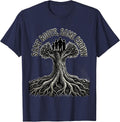 Same Roots, Same Crown Family Reunion Matching Group T-Shirt - Navy Blue