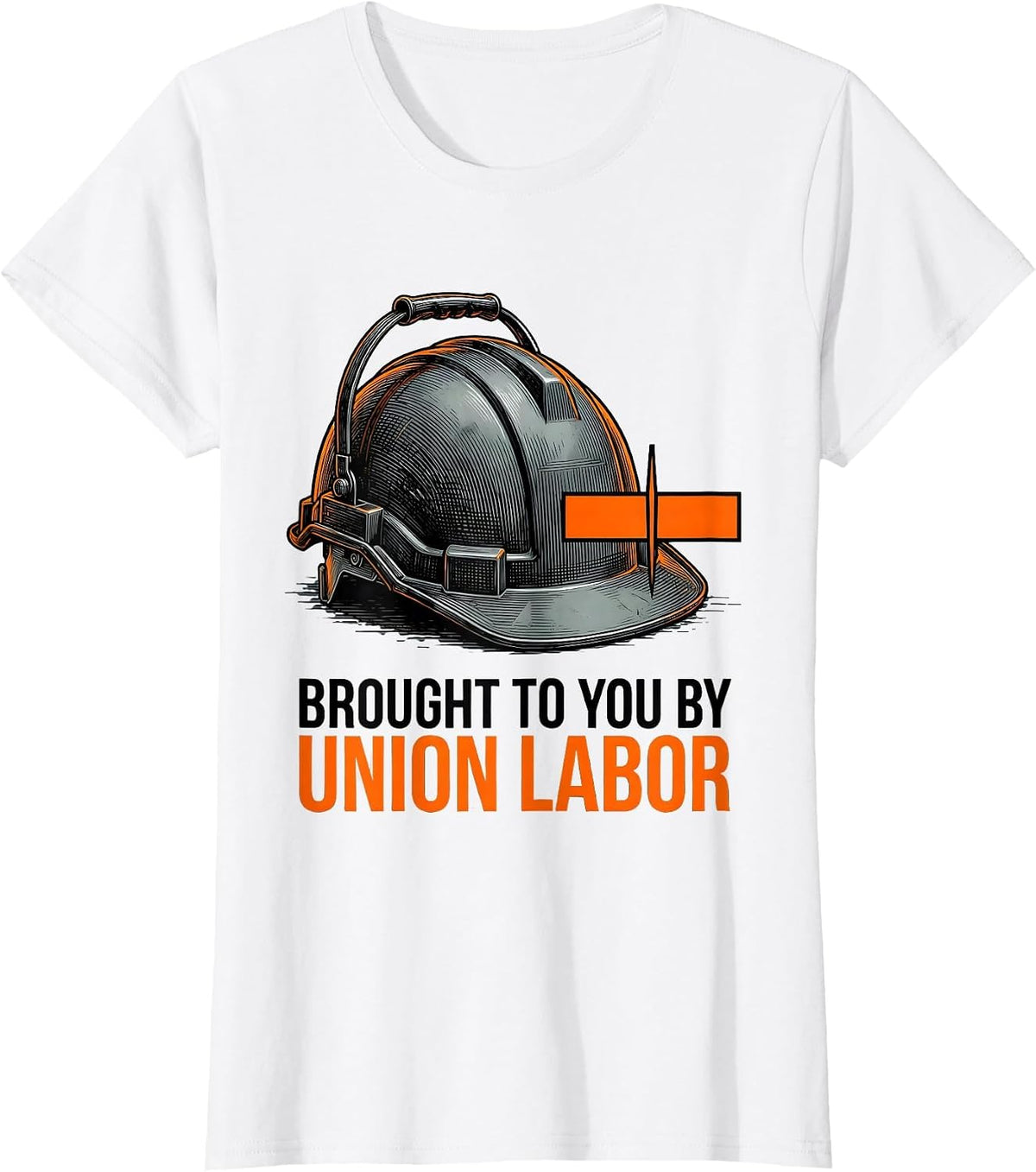 Brought To You By Union Labor Proud Skilled Union Worker T-Shirt - White