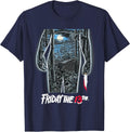 Friday the 13th Original Poster T-Shirt - Navy Blue