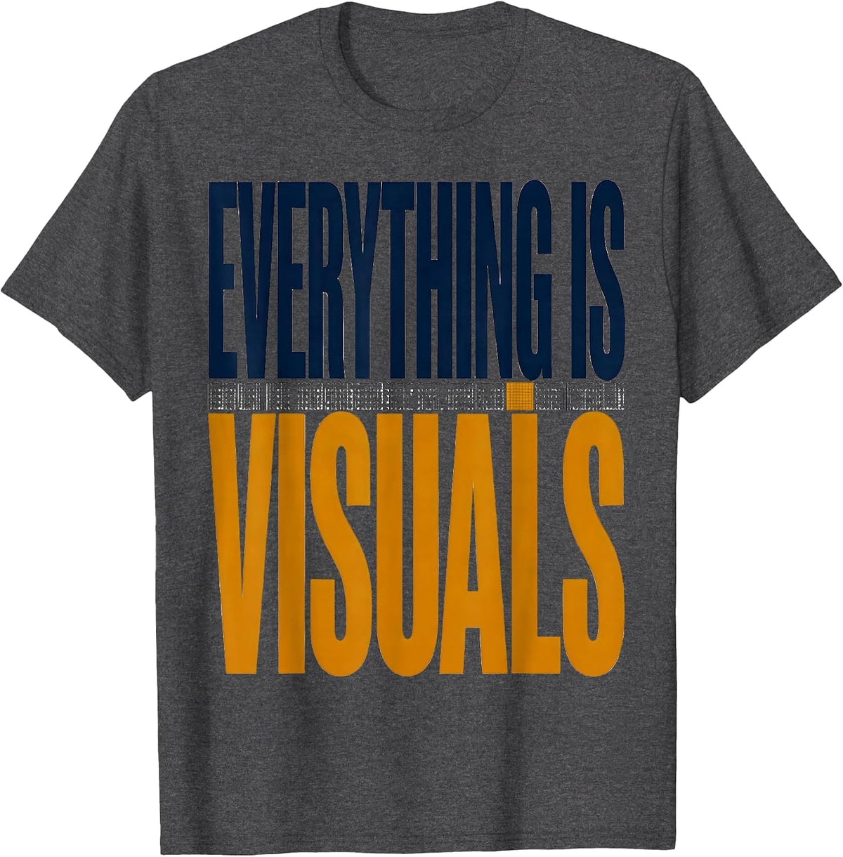 Everything Is Visuals Special Education Teacher Squad T-Shirt - Dark Heather Grey