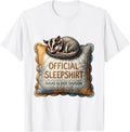 Men's Official Sleepshirt Sugar Glider Division Animal Lover T-Shirt - White