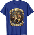 Blue Collar Bold Spirit Labor Day Graphic T-Shirt - Royal Blue
