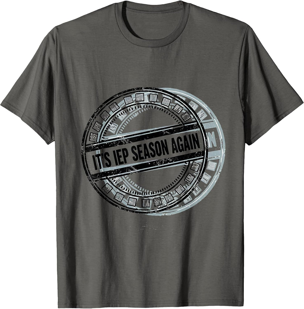 Men's It's IEP Season Again Funny Special Education Teacher SPED T-Shirt - Asphalt Grey