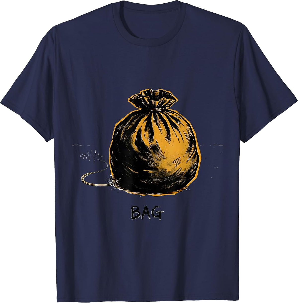 Men's Bag Respiratory Therapist RT Occupational Pride T-Shirt - Navy Blue