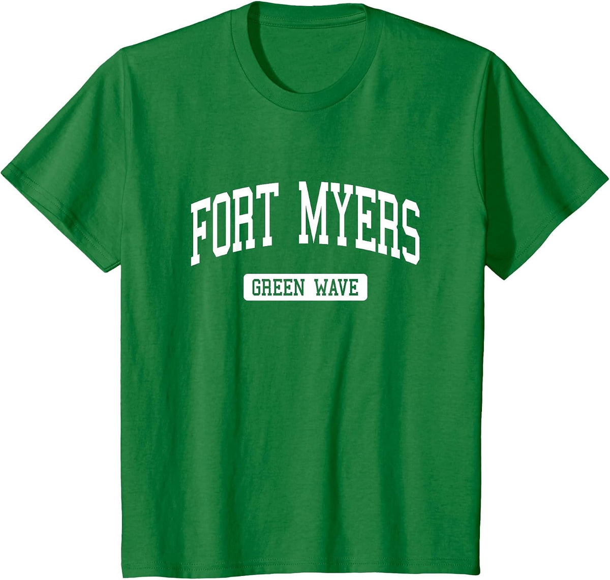 Fort Myers High School HS Fort Myers FL Varsity Sports T-Shirt - Kelly Green